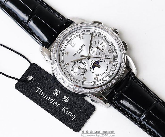 百達翡麗PATEK PHILPPE LS精品 2018新款 進口9100多功能機芯 超強防水 男士高端腕表  wssb3962